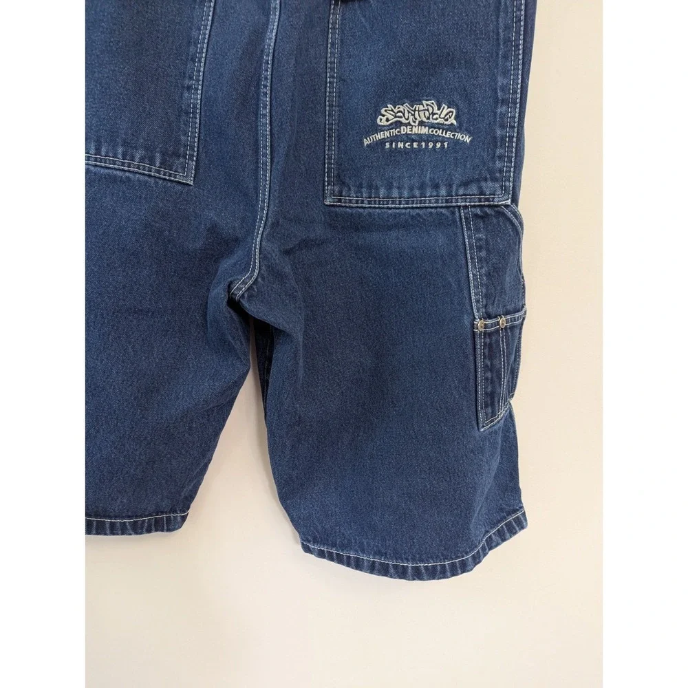 Vintage‎ Southpole Y2K Jorts Baggy Denim Shots Men's 40 Skater Wide Leg